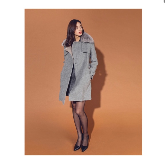 ROEM handmade TRENCH COAT, S, Grey - Picture 7 of 16